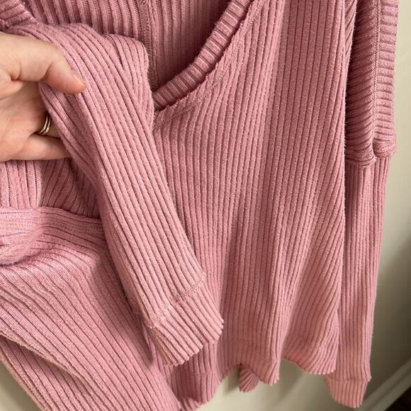 Wild Fable Pink Sweater Top Women’s Size L - Picture 7 of 7